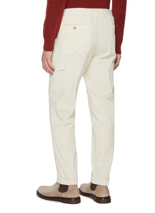 Back View - Click To Enlarge - EQUIL - Drawstring Corduroy Cargo Pants