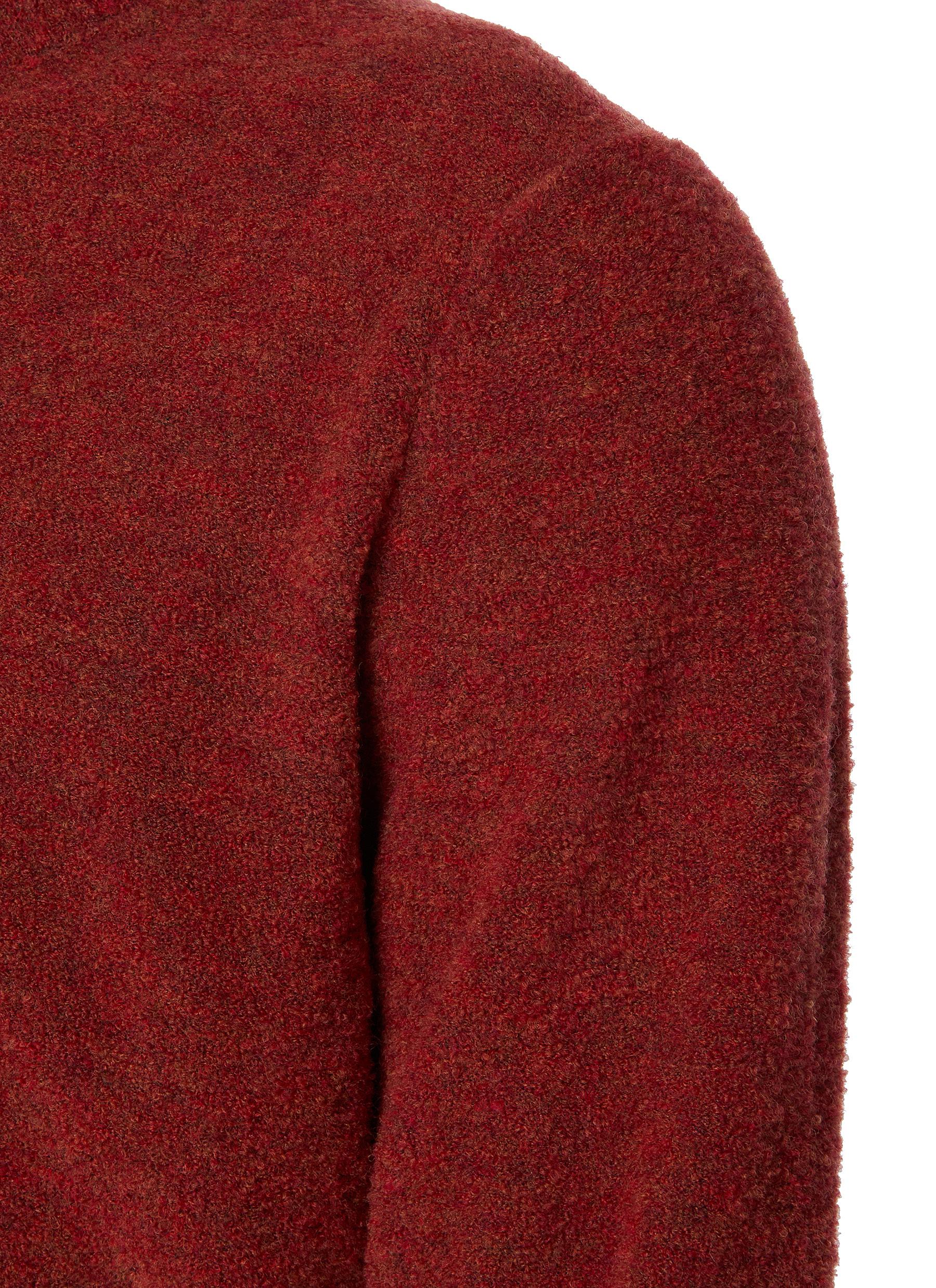 Crewneck Virgin Wool Blend Sweater - Thumbnail 4