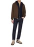 Figure View - Click To Enlarge - EQUIL - Zip Up Virgin Wool Cardigan