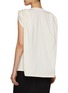 Back View - Click To Enlarge - BASERANGE - Rodo Shoulder Lace Band Cotton T-Shirt