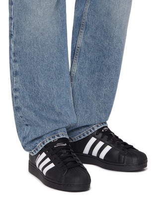 Figure View - Click To Enlarge - ADIDAS - Superstar II Low Top Men's Sneakers