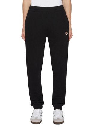 Main View - Click To Enlarge - MAISON KITSUNÉ - Fox Head Cotton Jogger Pants