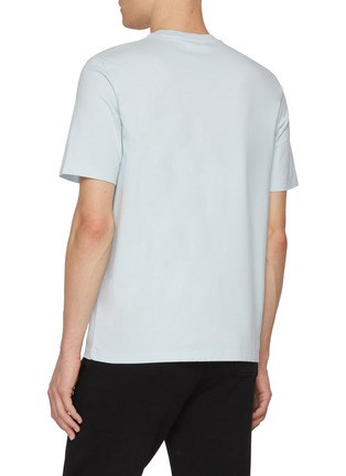 Back View - Click To Enlarge - MAISON KITSUNÉ - Fox Head Cotton T-Shirt