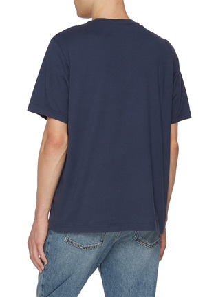 Back View - Click To Enlarge - MAISON KITSUNÉ - Speedy Fox Head Cotton T-Shirt