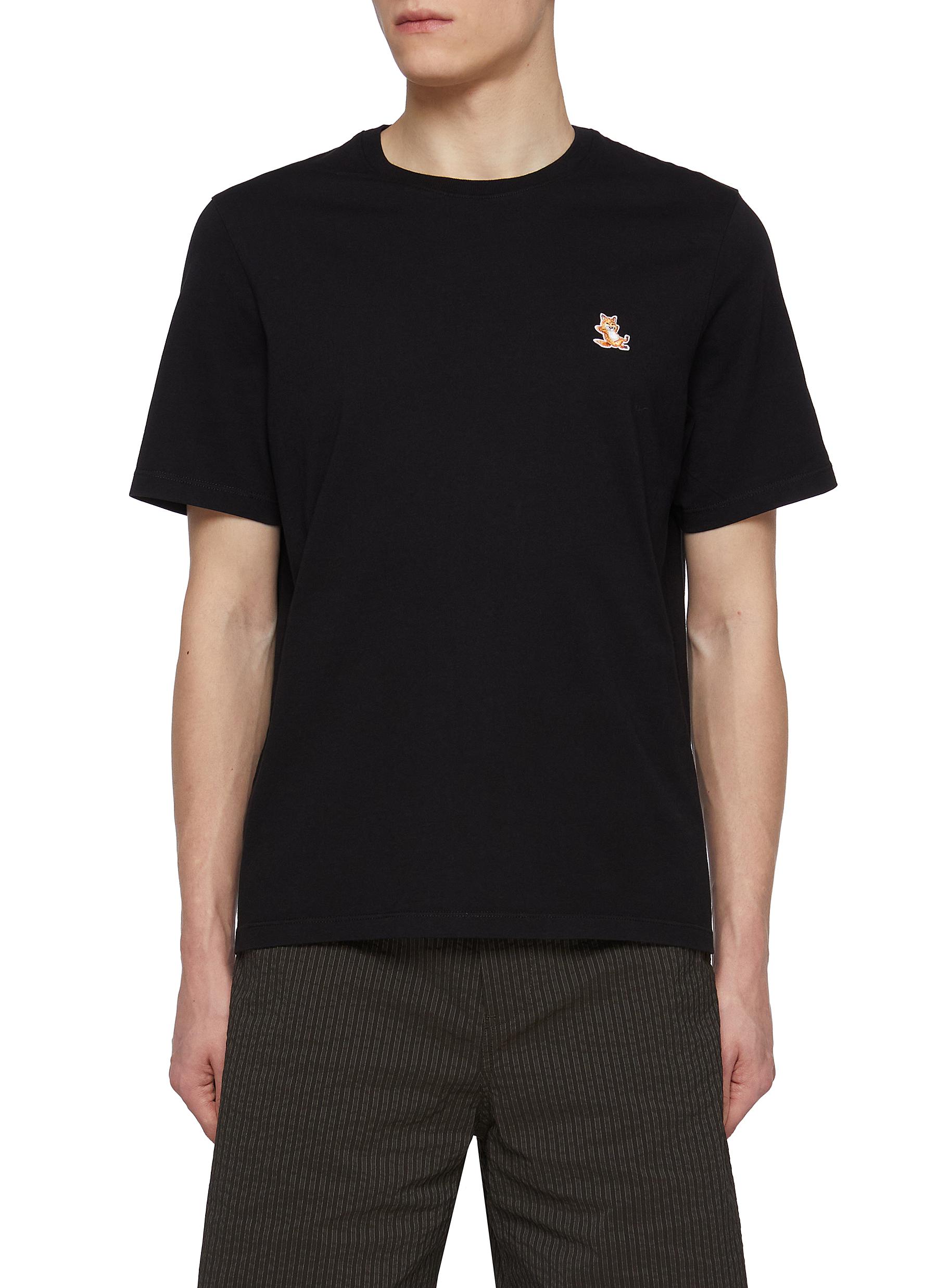 MAISON KITSUNÉ | Chillax Fox Patch Cotton T-Shirt | Men