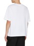 Back View - Click To Enlarge - MAISON KITSUNÉ - Oversized Embroidered Logo Cotton T-Shirt