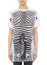 Main View - Click To Enlarge - STELLA MCCARTNEY - Zebra-print cotton-jersey tunic