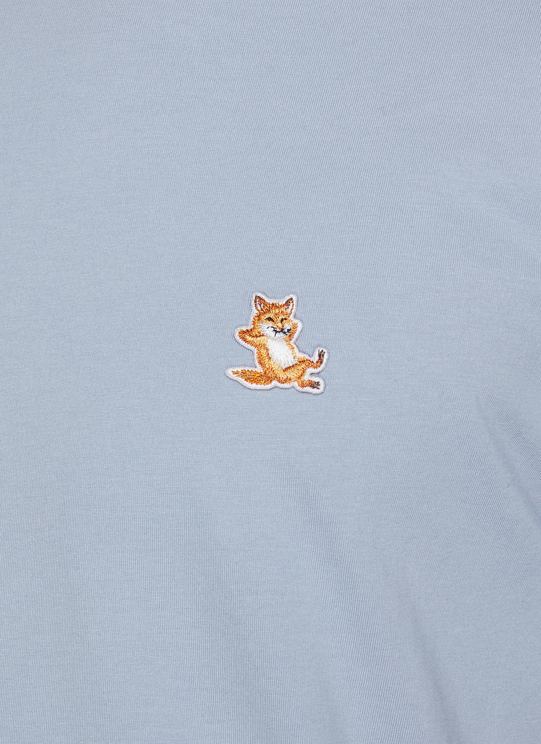 Cihillax Fox Patch Cotton T-Shirt - Thumbnail 4