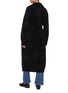 Back View - Click To Enlarge - GUEST IN RESIDENCE - Grizzly Wash Cashmere Coat