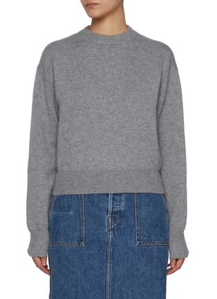 Main View - Click To Enlarge - GUEST IN RESIDENCE - Collegiate Cashmere Crewneck Sweater