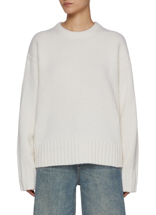 Main View - Click To Enlarge - GUEST IN RESIDENCE - Cosy Cashmere Crewneck Sweater