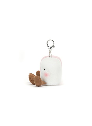 Detail View - Click To Enlarge - JELLYCAT - Amuseables Pair of Marshmallows Bag Charm