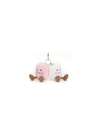 Main View - Click To Enlarge - JELLYCAT - Amuseables Pair of Marshmallows Bag Charm