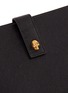 Detail View - Click To Enlarge - ALEXANDER MCQUEEN - Skull studs leather iPad case