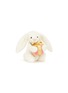 Main View - Click To Enlarge - JELLYCAT - Little Bashful Bunny with Present