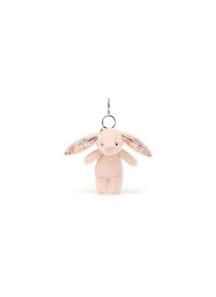 Main View - Click To Enlarge - JELLYCAT - Blossom Bunny Bag Charm — Blush