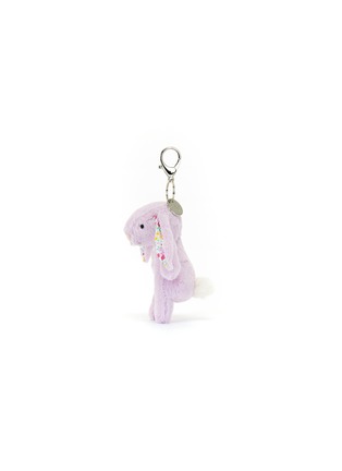 Detail View - Click To Enlarge - JELLYCAT - Blossom Bunny Bag Charm — Beige