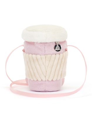 Detail View - Click To Enlarge - JELLYCAT - Amuseables Coffee-To-Go Bag — Pink