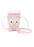 Main View - Click To Enlarge - JELLYCAT - Amuseables Coffee-To-Go Bag — Pink