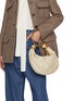 Figure View - Click To Enlarge - CHLOÉ - Hobo Leather Bracelet Bag