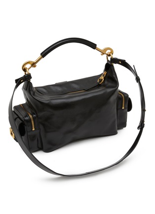 Detail View - Click To Enlarge - CHLOÉ - Medium Double Carry Leather Camera Bag