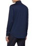 Back View - Click To Enlarge - PAUL & SHARK - Spread Collar Extra Soft Cotton Jersey Shirt