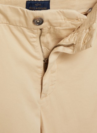  - PAUL & SHARK - Shark Keyring Cotton Silk Blend Stretch Chino Pants