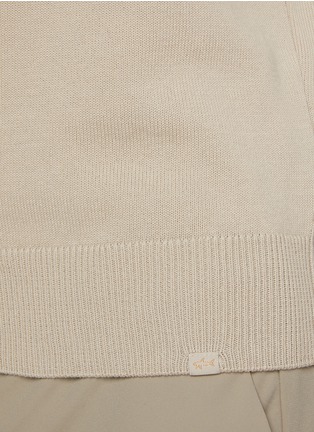  - PAUL & SHARK - Cool Touch Linen Shoulder Patch Sweater