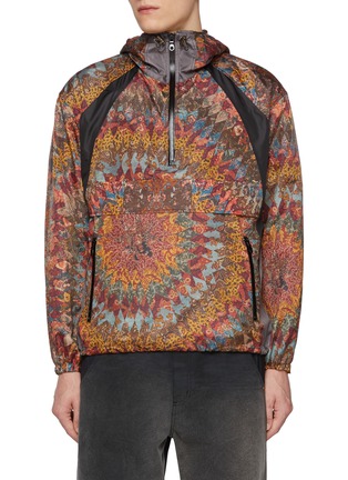 Main View - Click To Enlarge - KHOKI - American Quilts Print Pullover Jacket