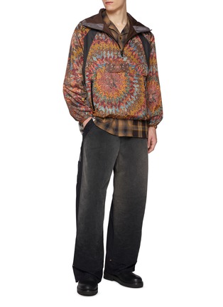 Figure View - Click To Enlarge - KHOKI - American Quilts Print Pullover Jacket