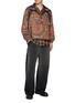 Figure View - Click To Enlarge - KHOKI - American Quilts Print Pullover Jacket