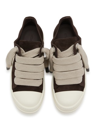 Detail View - Click To Enlarge - RICK OWENS  - Jumbo Leather Women's Sneakers