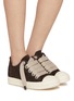 Figure View - Click To Enlarge - RICK OWENS  - Jumbo Leather Women's Sneakers