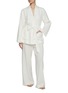 Figure View - Click To Enlarge - ERES - Candle Side Stripe Wool Cashmere Pants