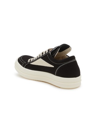  - RICK OWENS DRKSHDW - Vintage Overdyed Denim Suede Women's Sneakers