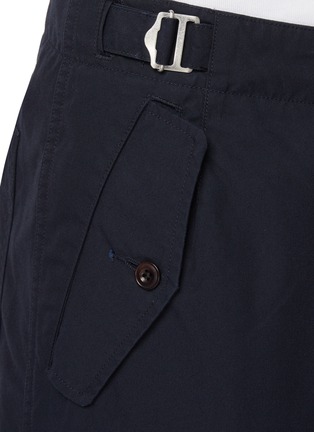  - NANAMICA - Integrated Belt Cotton Blend Straight Leg Pants