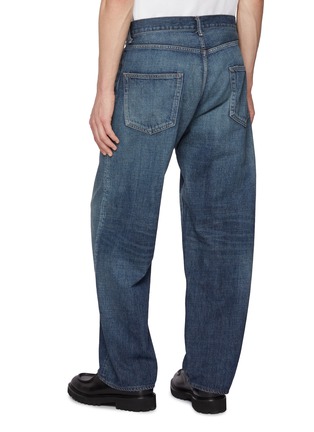 Back View - Click To Enlarge - NANAMICA - Selvage Straight Leg Jeans