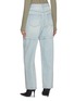 Back View - Click To Enlarge - JUUN.J - Detachable 2 Way Light Wash Jeans