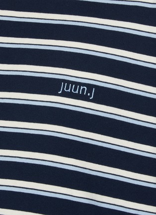  - JUUN.J - Oversized Stripe T-shirt