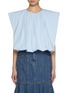 Main View - Click To Enlarge - JUUN.J - Sleeveless Volume Top