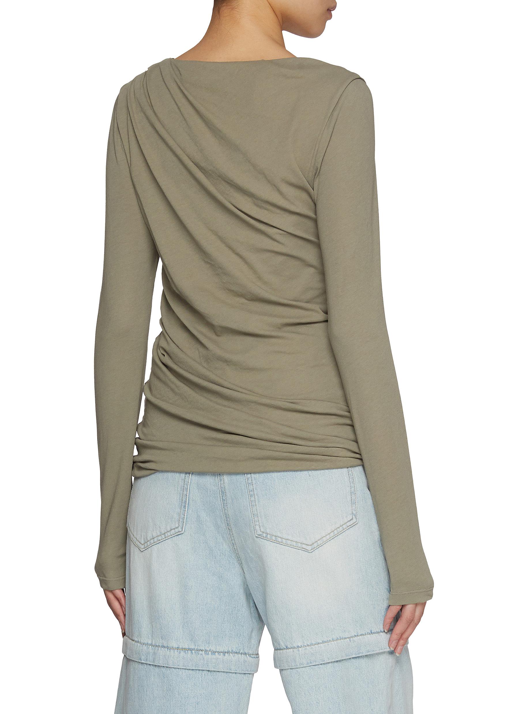Twisted Long Sleeve T-shirt - Thumbnail 3