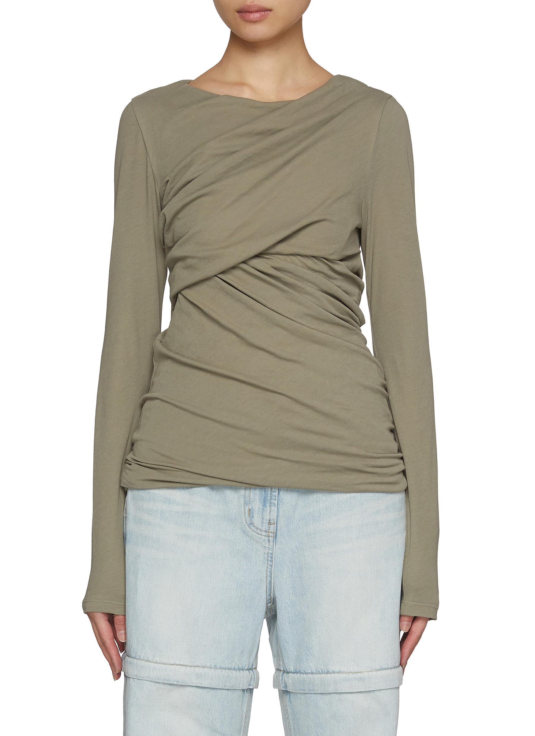 Twisted Long Sleeve T-shirt