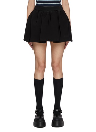 Main View - Click To Enlarge - JUUN.J - Neoprene Bubble Mini Skirt