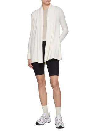 Figure View - Click To Enlarge - BEYOND YOGA - Soften Up Knit Cardigan