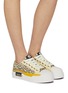 Figure View - Click To Enlarge - ARTICLE NO. - O.G. Classic Deconstructed Canvas Women's Sneakers