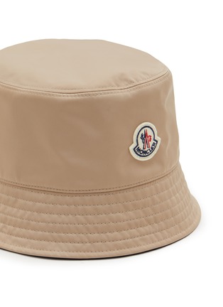 Detail View - Click To Enlarge - MONCLER - Logo Patch Bucket Hat