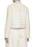 Back View - Click To Enlarge - MONCLER - Dauphin Collarless Hybrid Cotton Blend Jacket