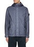 Main View - Click To Enlarge - STONE ISLAND - Membrana 3L TC Hooded Short Parka jacket