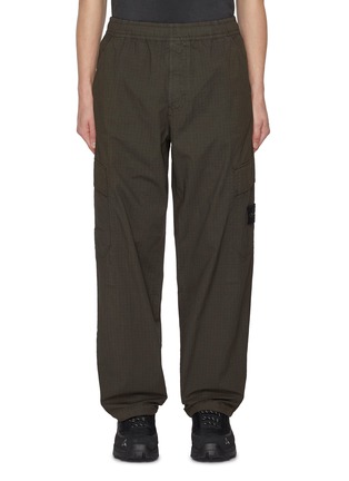 Main View - Click To Enlarge - STONE ISLAND - Spec Stretch Ripstop Tc Military Cargo Pants