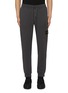 Main View - Click To Enlarge - STONE ISLAND - Logo Patch Cotton Cargo Jogger Pants